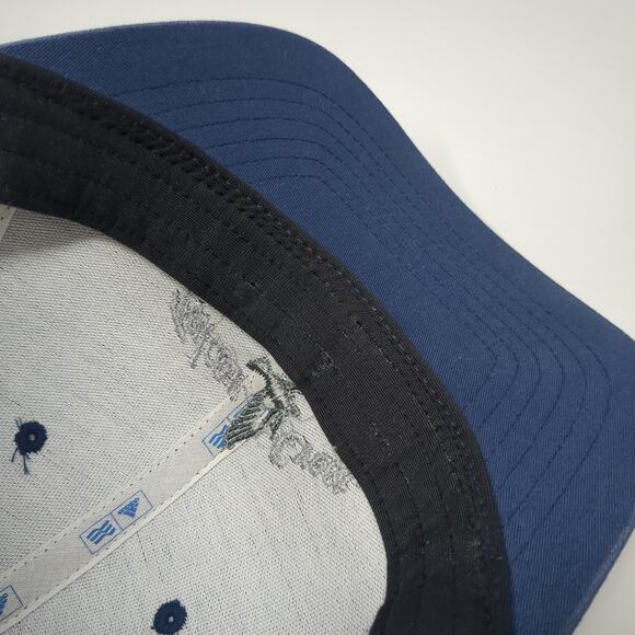 Falcon Crest Golf Club Fitted Hat Blue Medium Embroidered Adidas Climacool - Picture 8 of 9